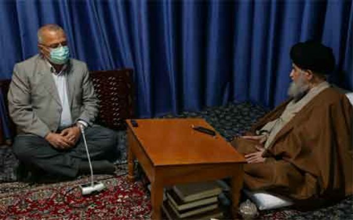 دیدار استاندار جدید قم با آيت الله علوی گرگانی و اعرافی دیدار استاندار جدید قم با آيت الله علوی گرگانی و اعرافی